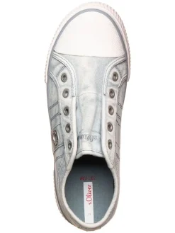 s.Oliver Halbschuhe^Slipper in Hellblau