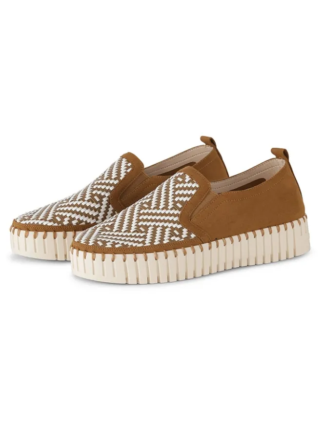 Ilse Jacobsen Halbschuhe^Slipper in Hellbraun