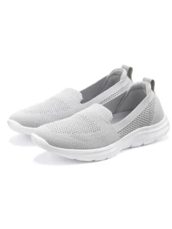 LASCANA Halbschuhe·Slipper^Slipper in hellgrau