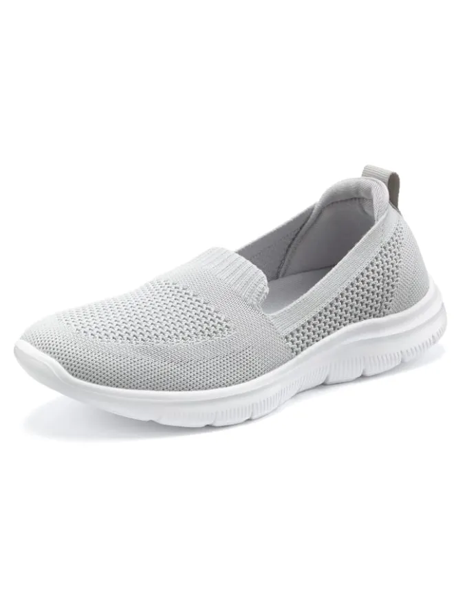 LASCANA Halbschuhe·Slipper^Slipper in hellgrau