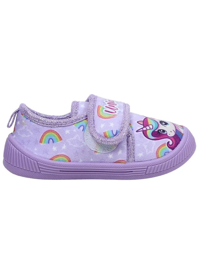 Slipper in Lila>Unicorn Clearance