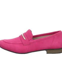 rieker Halbschuhe^Slipper in magenta/lightgold