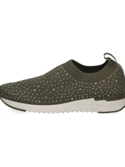 Caprice Halbschuhe^Slipper in Oliv