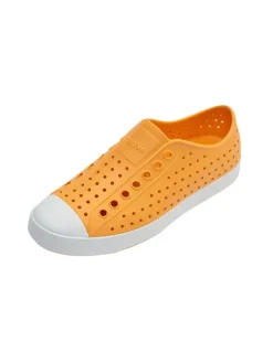 Native Halbschuhe|Halbschuhe·Slipper^Slipper in Orange/ Weiß