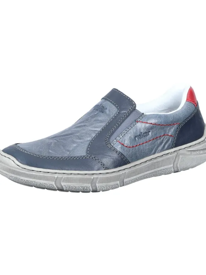 Slipper in pazifik/whitepazifik/fire>rieker Best