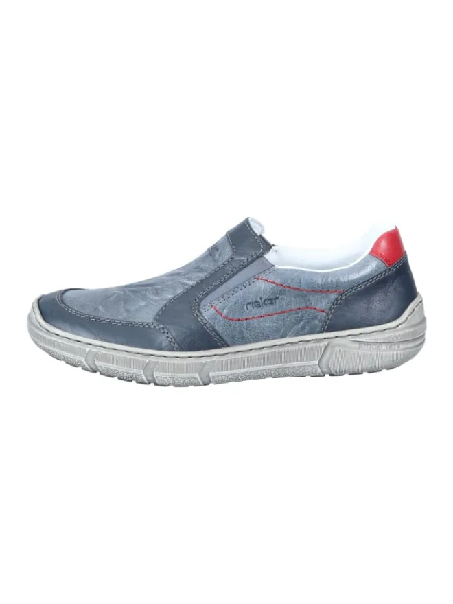 Slipper in pazifik/whitepazifik/fire>rieker Best