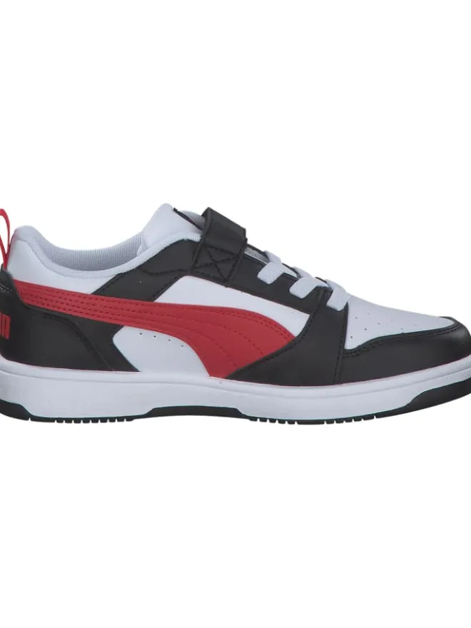 Puma Halbschuhe·Slipper^Slipper in white-for all time red-pu