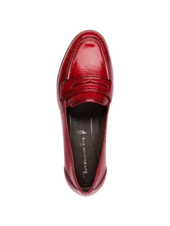 Tamaris Halbschuhe^Slipper in RED PATEN