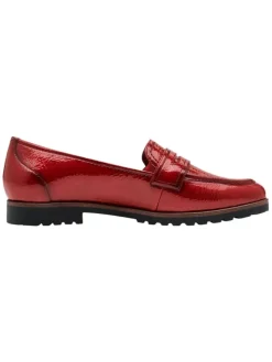 Tamaris Halbschuhe^Slipper in RED PATEN
