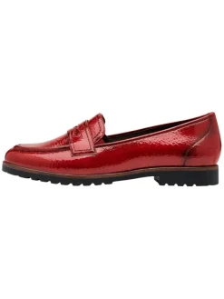 Tamaris Halbschuhe^Slipper in RED PATEN