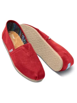 TOMS Halbschuhe^Slipper in Rot