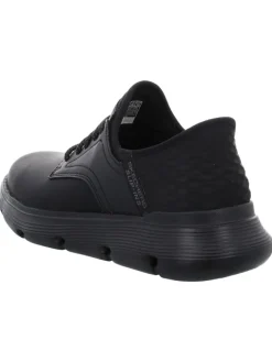 Skechers Halbschuhe^Slipper in schwarz