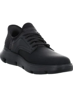 Skechers Halbschuhe^Slipper in schwarz