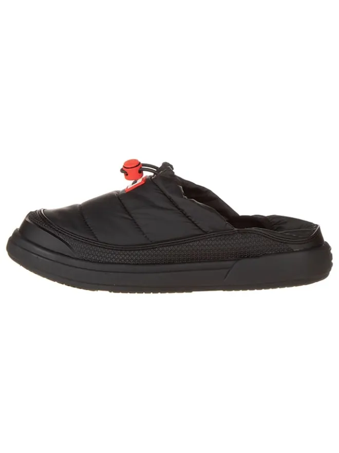 Hunter Halbschuhe^Slipper in Schwarz