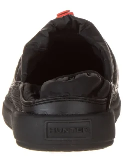 Hunter Halbschuhe^Slipper in Schwarz
