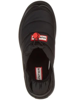 Hunter Halbschuhe^Slipper in Schwarz