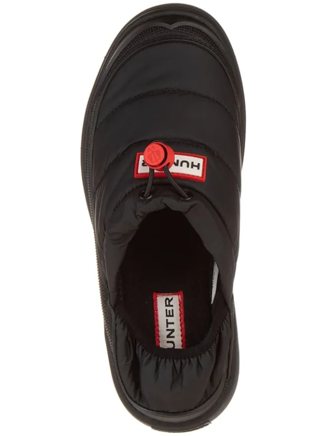 Hunter Halbschuhe^Slipper in Schwarz