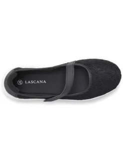 LASCANA Halbschuhe·Slipper^Slipper in schwarz