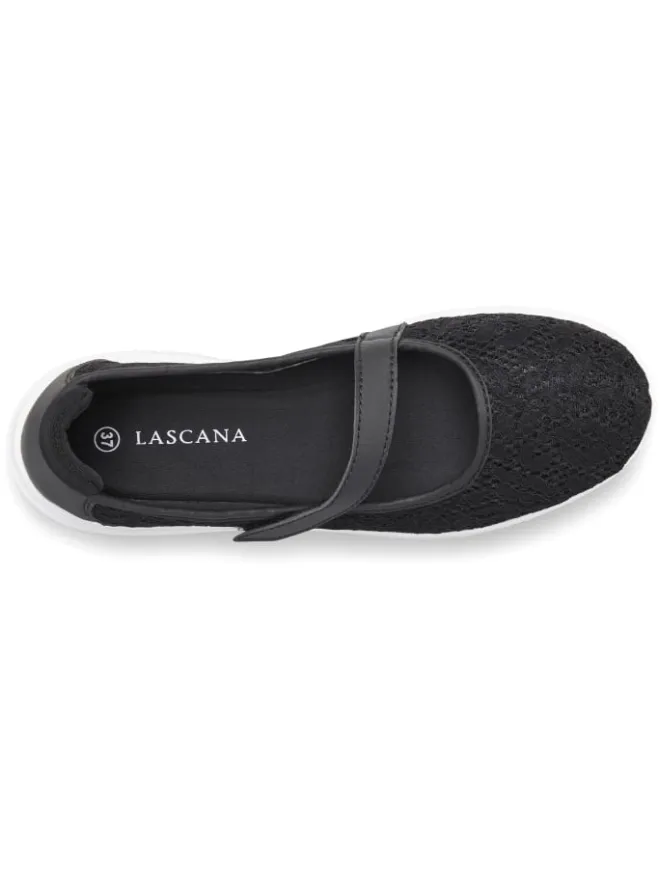 LASCANA Halbschuhe·Slipper^Slipper in schwarz