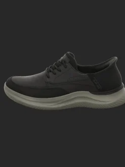 Skechers Halbschuhe^Slipper in schwarz