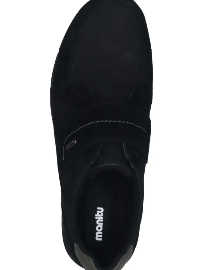 manitu Halbschuhe^Slipper in schwarz