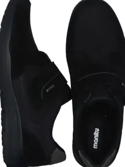 manitu Halbschuhe^Slipper in schwarz