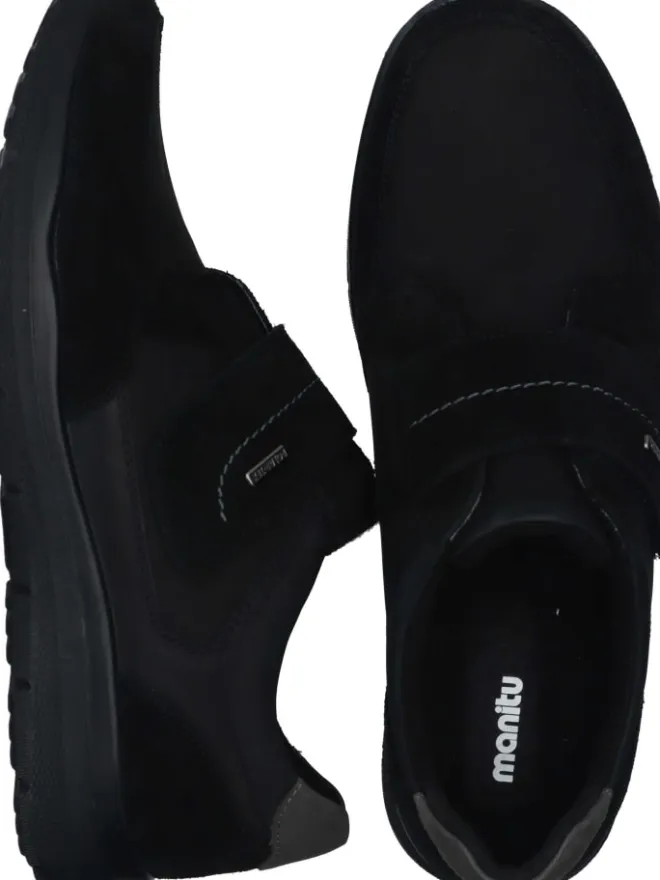 manitu Halbschuhe^Slipper in schwarz
