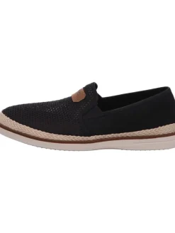 rieker Halbschuhe^Slipper in schwarz
