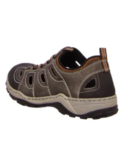 rieker Halbschuhe^Slipper in schwarz