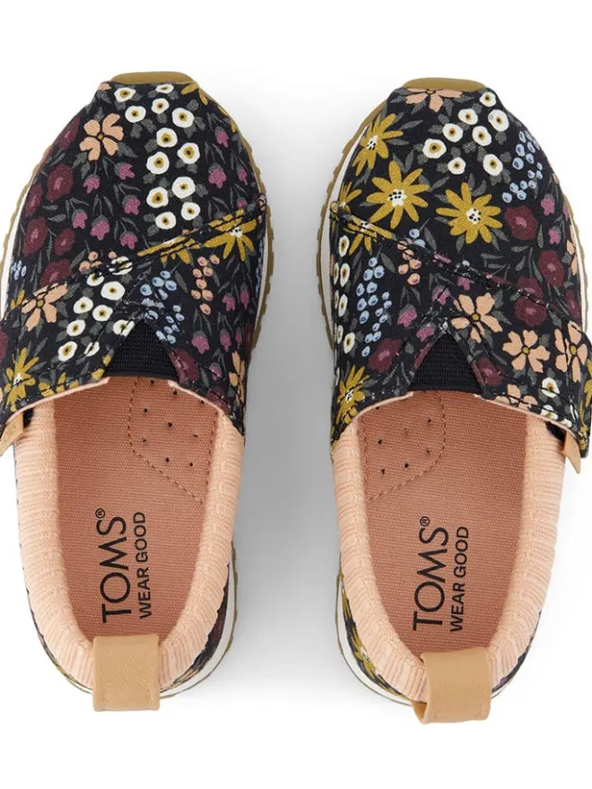 TOMS Halbschuhe|Halbschuhe·Slipper^Slipper in Schwarz/ Bunt
