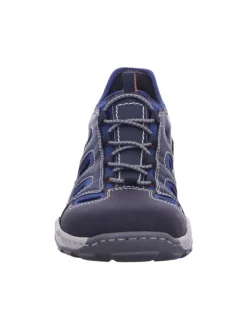 rieker Halbschuhe^Slipper in schwarz/midnight/blau