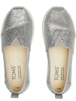 Slipper in Silber>TOMS New
