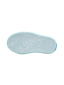 Native Halbschuhe|Halbschuhe·Slipper^Slipper in Türkis/ Weiß