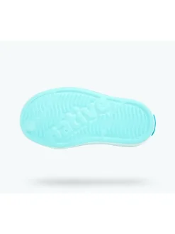 Native Halbschuhe|Halbschuhe·Slipper^Slipper in Türkis/ Weiß