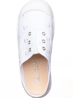 Slipper in Weiß><noscript><img width=
