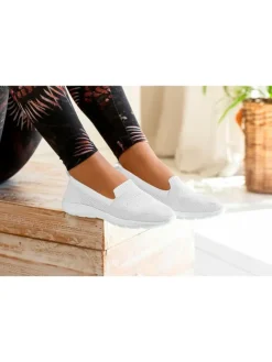 LASCANA Halbschuhe·Slipper^Slipper in weiß