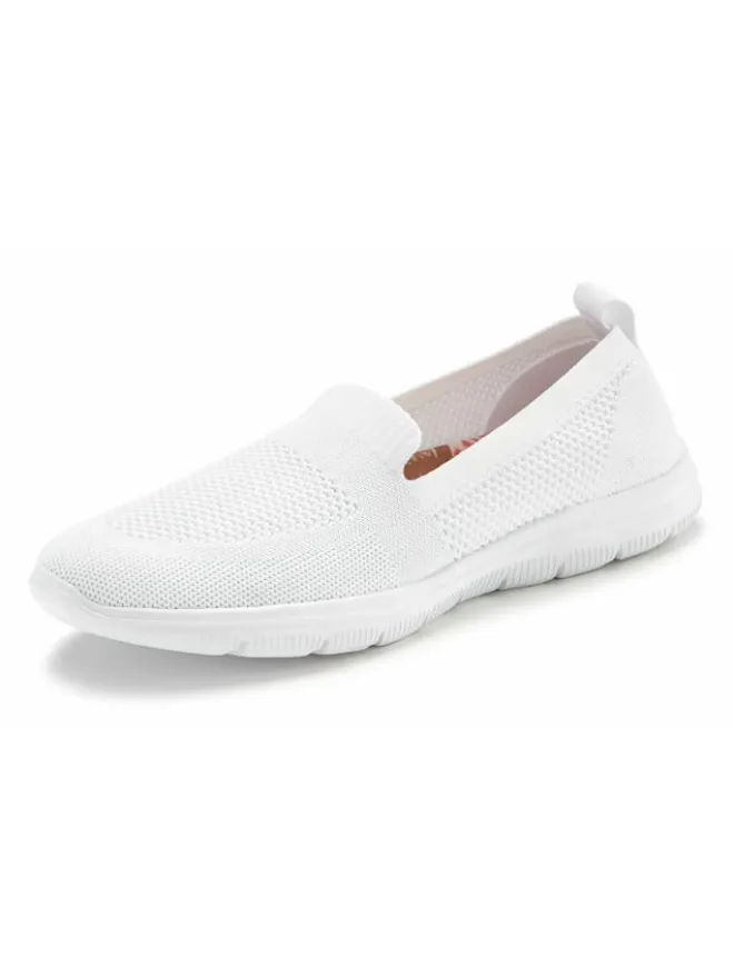 LASCANA Halbschuhe·Slipper^Slipper in weiß