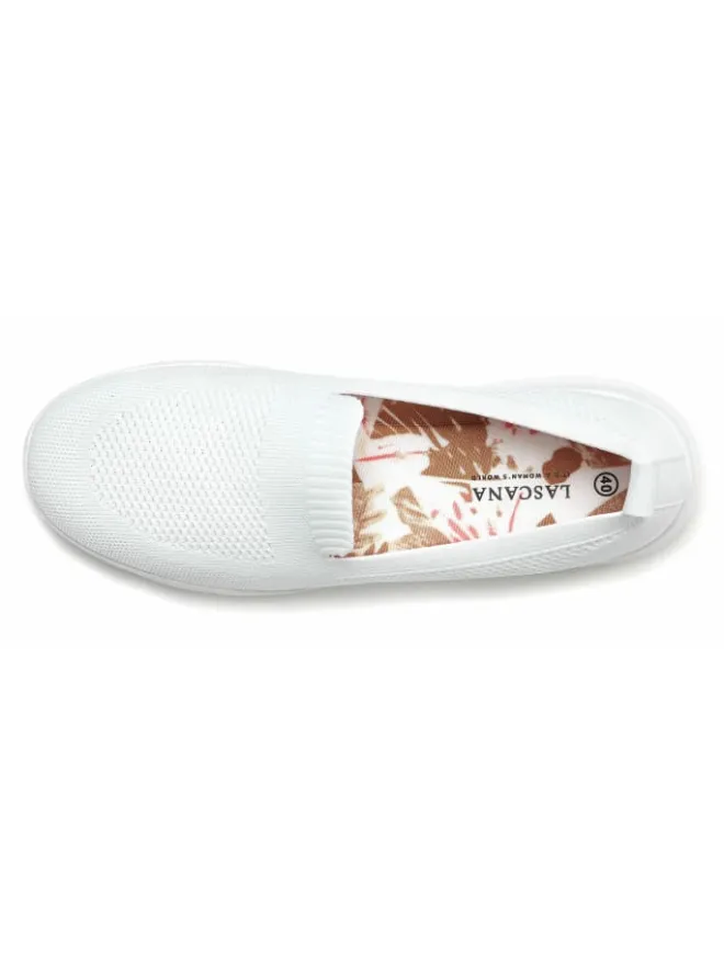 LASCANA Halbschuhe·Slipper^Slipper in weiß
