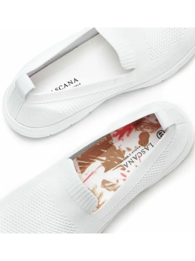 LASCANA Halbschuhe·Slipper^Slipper in weiß