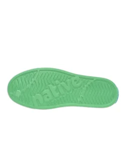 Slipper in Weiß/ Grün><noscript><img width=
