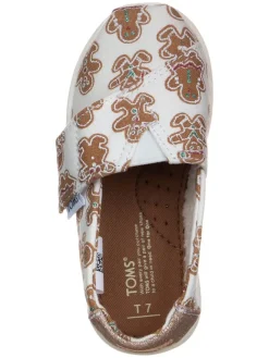 Slipper in Weiß/ Hellbraun><noscript><img width=