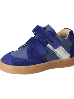 Däumling Lauflernschuhe^Slipper Klettverschluß Barry in blau