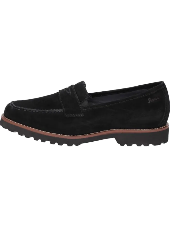 Sioux Halbschuhe^Slipper Meredith-709-H in schwarz
