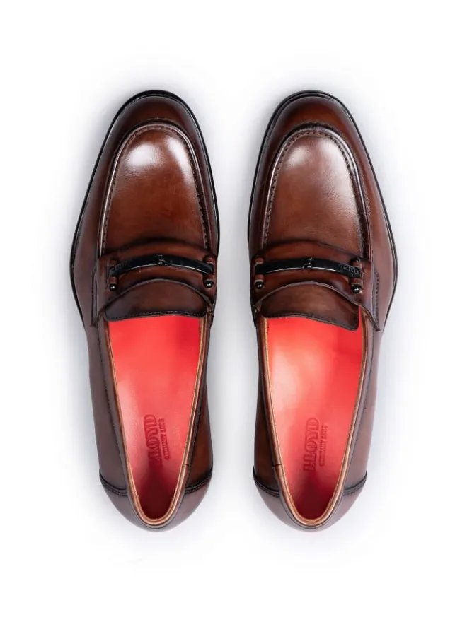 LLOYD Halbschuhe^Slipper PORTLAND in BRAUN