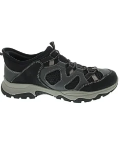 rieker Halbschuhe^Slipper Schwarz