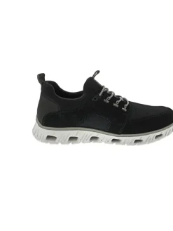 rieker Halbschuhe^Slipper Schwarz