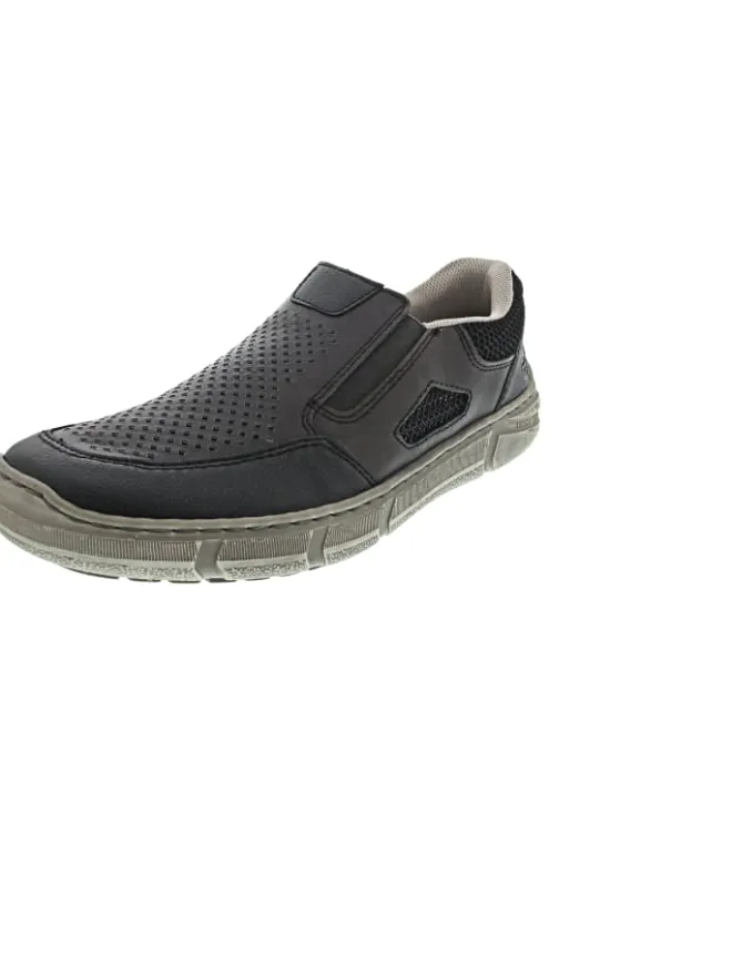Slipper Schwarz>rieker Discount