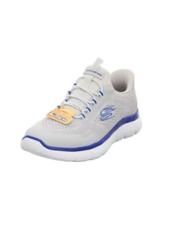 Skechers Halbschuhe^Slipper SUMMITS-TOP RATE in gray/blue