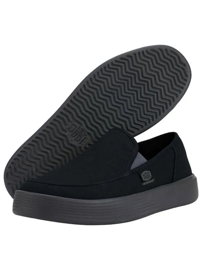 Hey Dude Halbschuhe^Slipper "Sunapee" in Schwarz