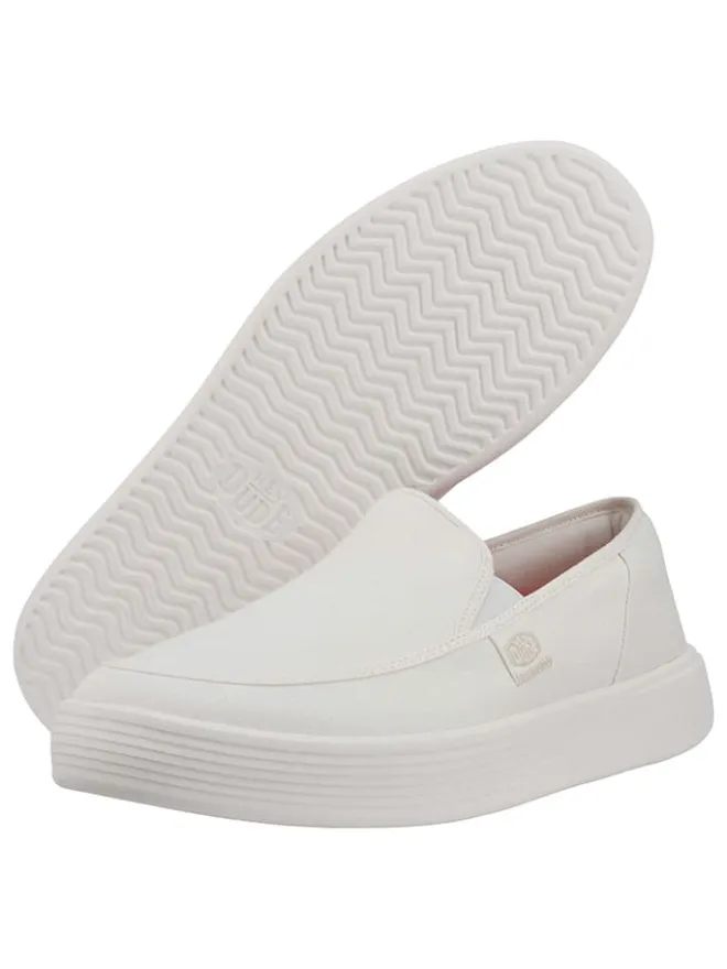 Slipper "Sunapee" in Weiß>Hey Dude Hot